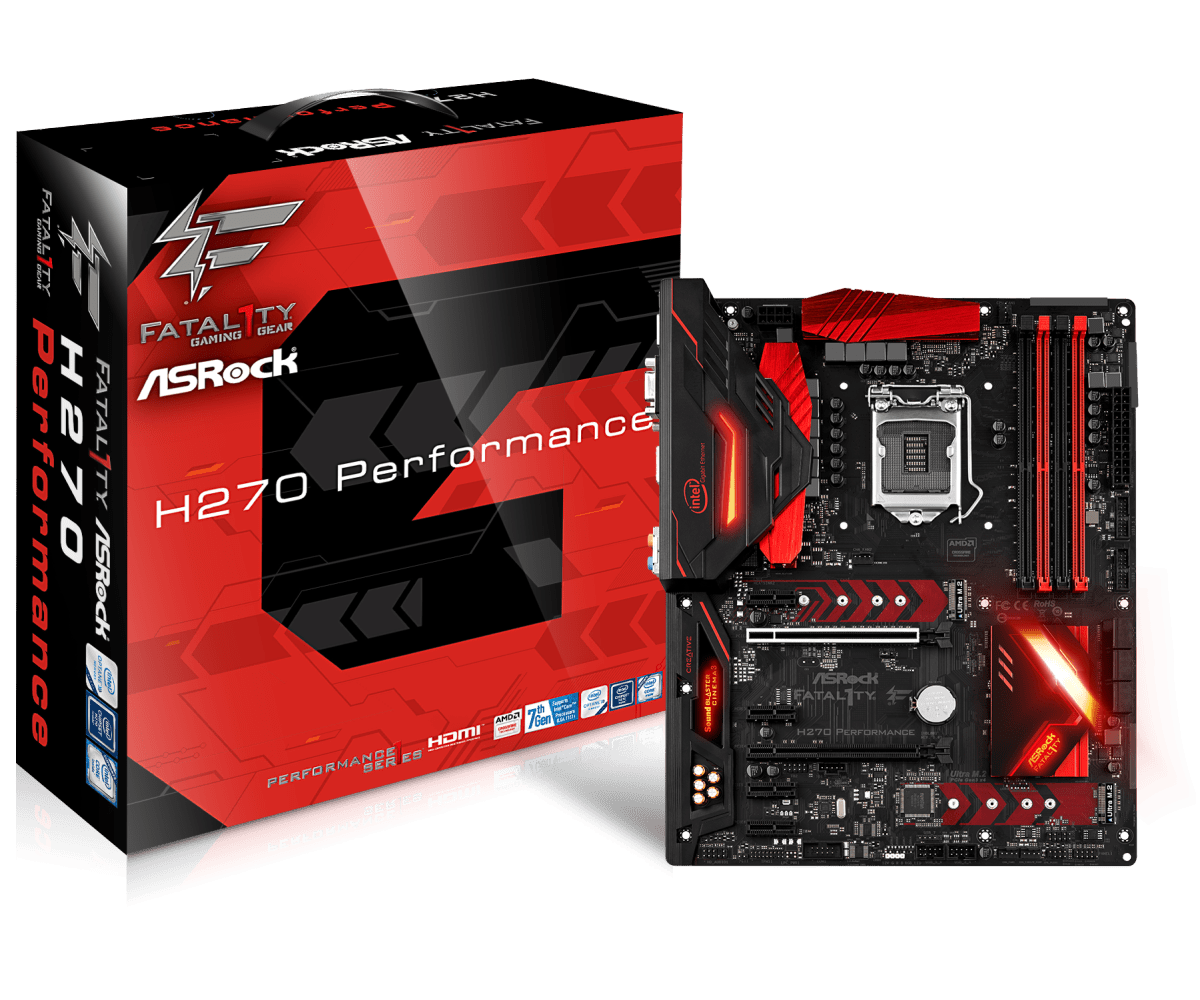 マザーボード ASRock Fatal1ty H270 + i7-7700K + DDR4 マザーボード ASRock Fatal1ty H270 + i7-7700K + DDR4 ASRock